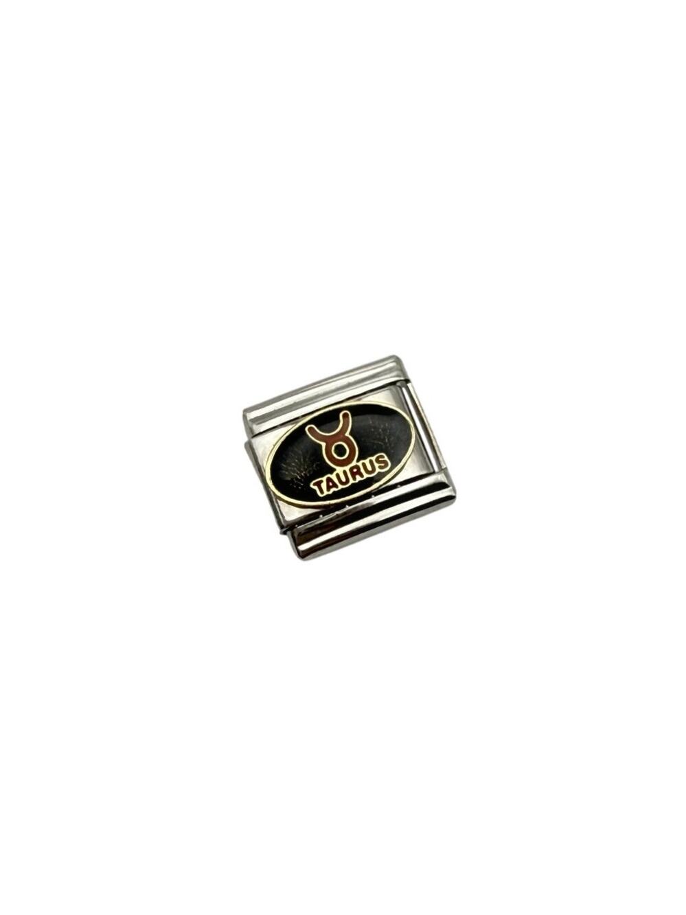 Taurus Zodiac Italian Charm Stainless Steel 9mm Link Astrology Horoscope NEW